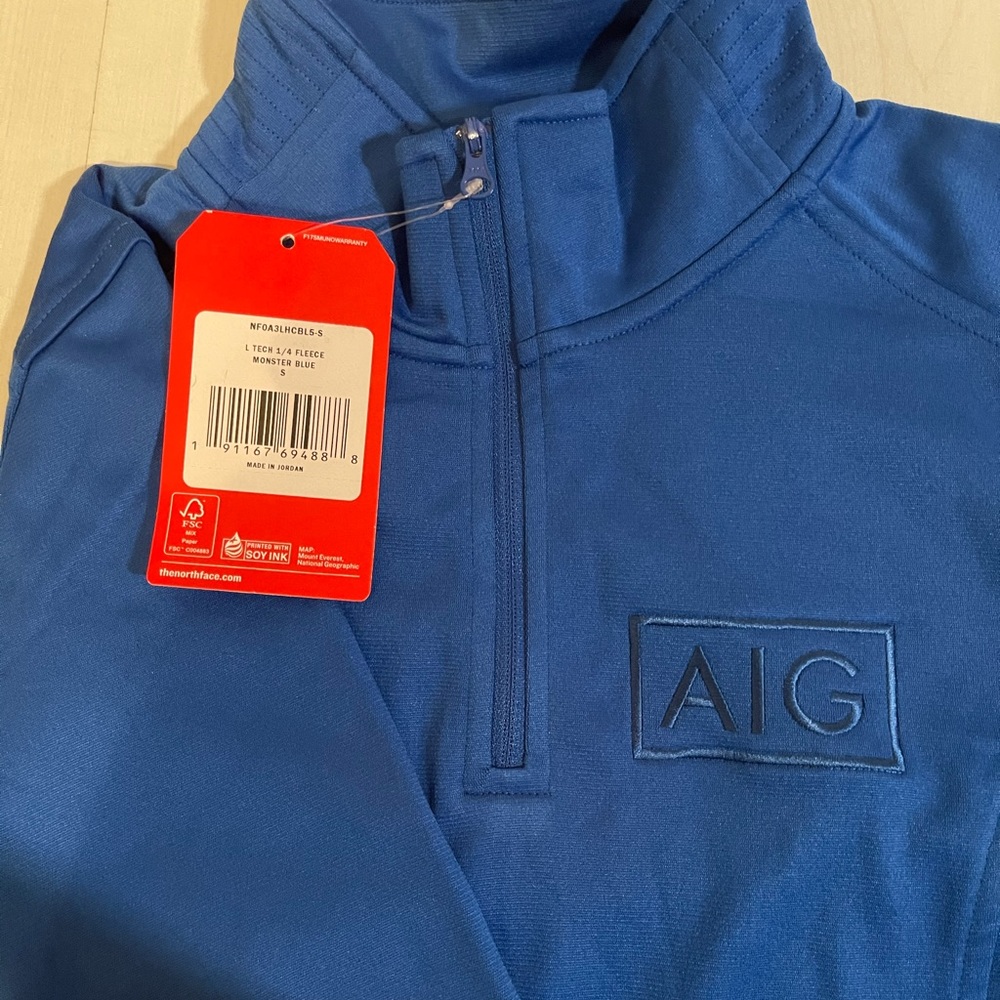 North Face AIG sweater (workout)